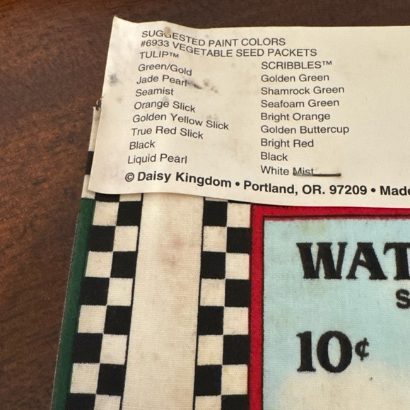 Vintage Lot Of 3 Daisy Kingdom No Sew Applique Fabric Panel - New - Picture 8 of 8